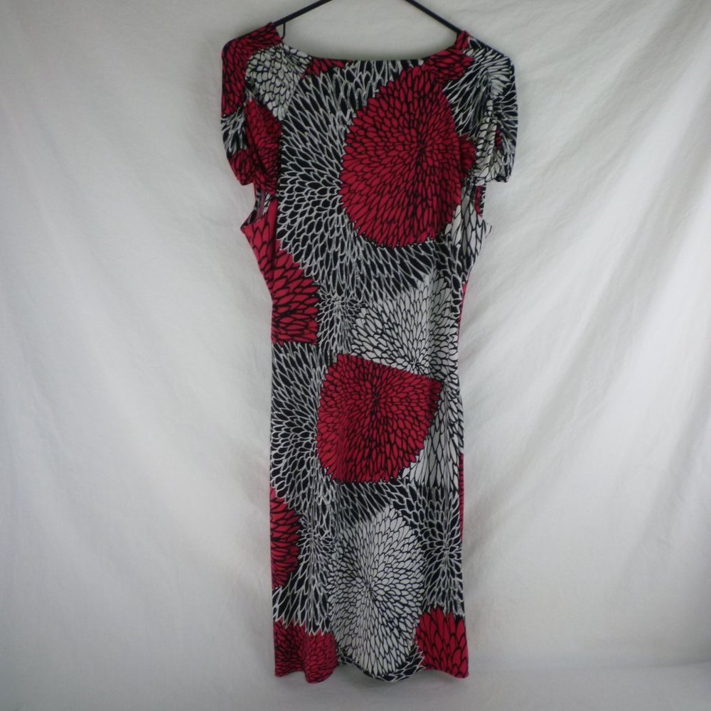 Alfani Black/ Rosewood Casual Dress - Size Medium - Picture 2 of 6